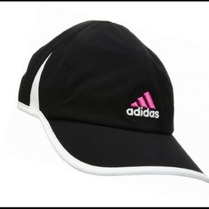 ADIDAS Woman’s Adizero II Cap  -Black/Pink/White